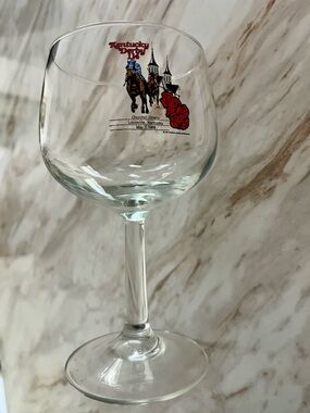 HTF Kentucky Derby 114 Stemmed Wine Glass